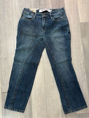 Men's Slim Straight Jeans in Vintage Blue